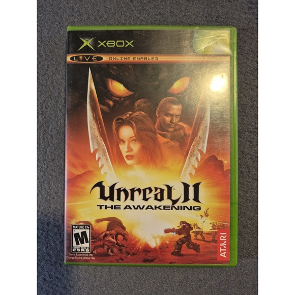 Unreal 2 II: The Awakening Original Xbox (Microsoft Xbox, 2004) Complete TESTED - Picture 1 of 4
